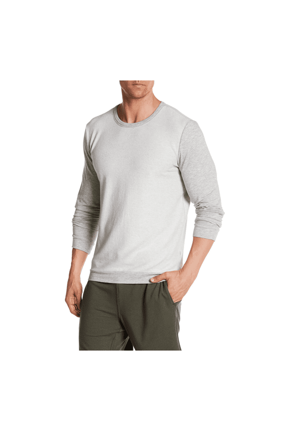 Owen Crew Neck Sweatshirt, Gray Heather, Size XL, MSRP $120