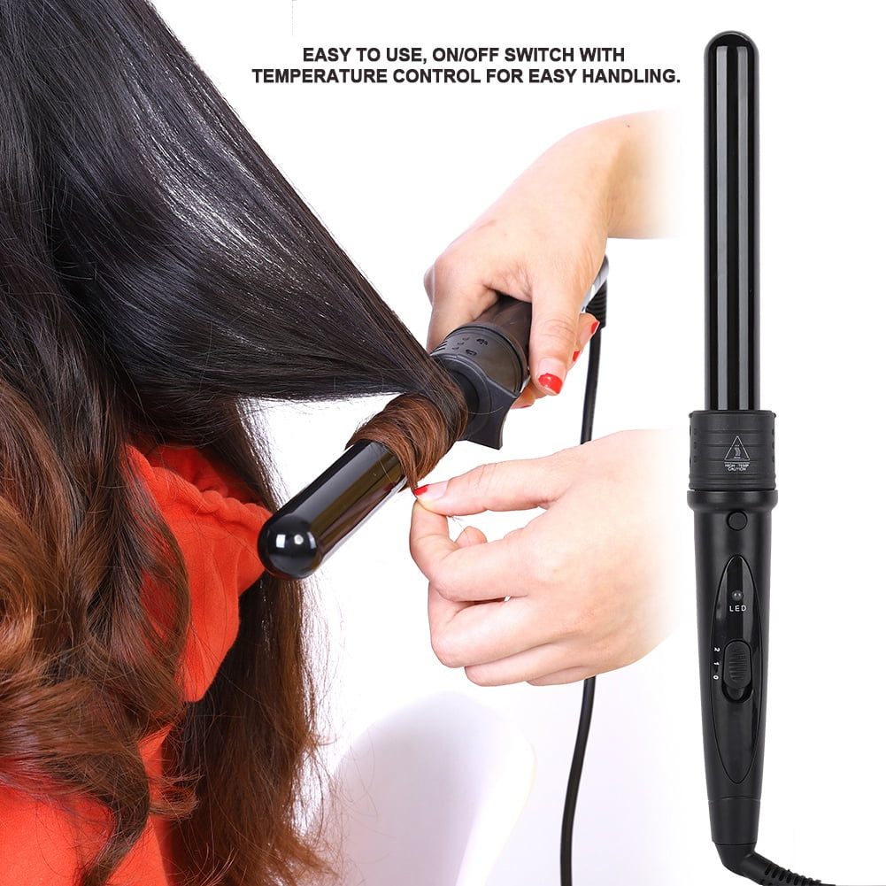 Ejoyous 5in1 Hair Curler Curling Ceramic Curling Stick + Heat