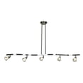 thumbnail image 1 of Access Lighting 63055LEDD-MC-ACR Optix 5 Light Dimmable Pendant - Matte Chrome, 1 of 1
