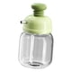 thumbnail image 4 of Dispensador de aceite de oliva, frasco líquido, botella de condimentos rellenable y hermética, transparente Verde, 4 of 9