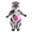 BOBO Cow, variant on Vajra Gorilla Inflatable Costume Cartoon Puppet Stage Performance Props Funny And Funny Costumes Vajra Inflatable Costume,Height 59"–74.8",King Kong