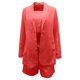 thumbnail image 4 of Chaqueta de punto de manga larga sólida para mujer, chaleco con bolsillo, traje corto Pompotops qwe22366, 4 of 6