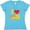 Aqua, variant on Inktastic I Heart Mac and Cheese Women's V-Neck T-Shirt