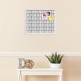 thumbnail image 3 of PinPix 21x17 Custom Cork Bulletin Board Floral design Perfect Blooms Poster Board Has a Fabric Style Canvas Finish, Framed in Floral design Perfect Blooms, by ArtToFrames (PinPix-205), 3 of 5