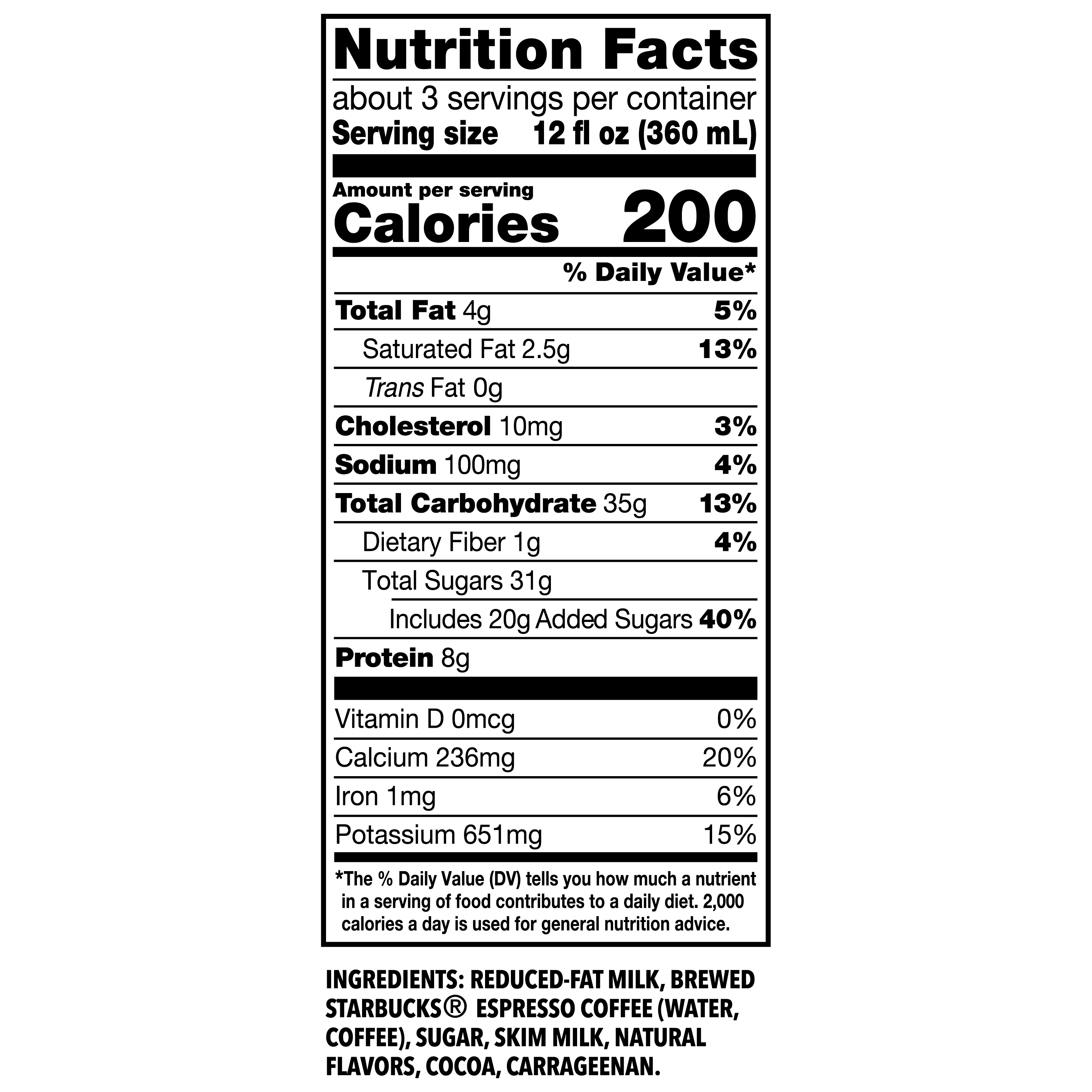 Starbucks Peppermint Mocha Iced Espresso, 40 Fl Oz Bottle