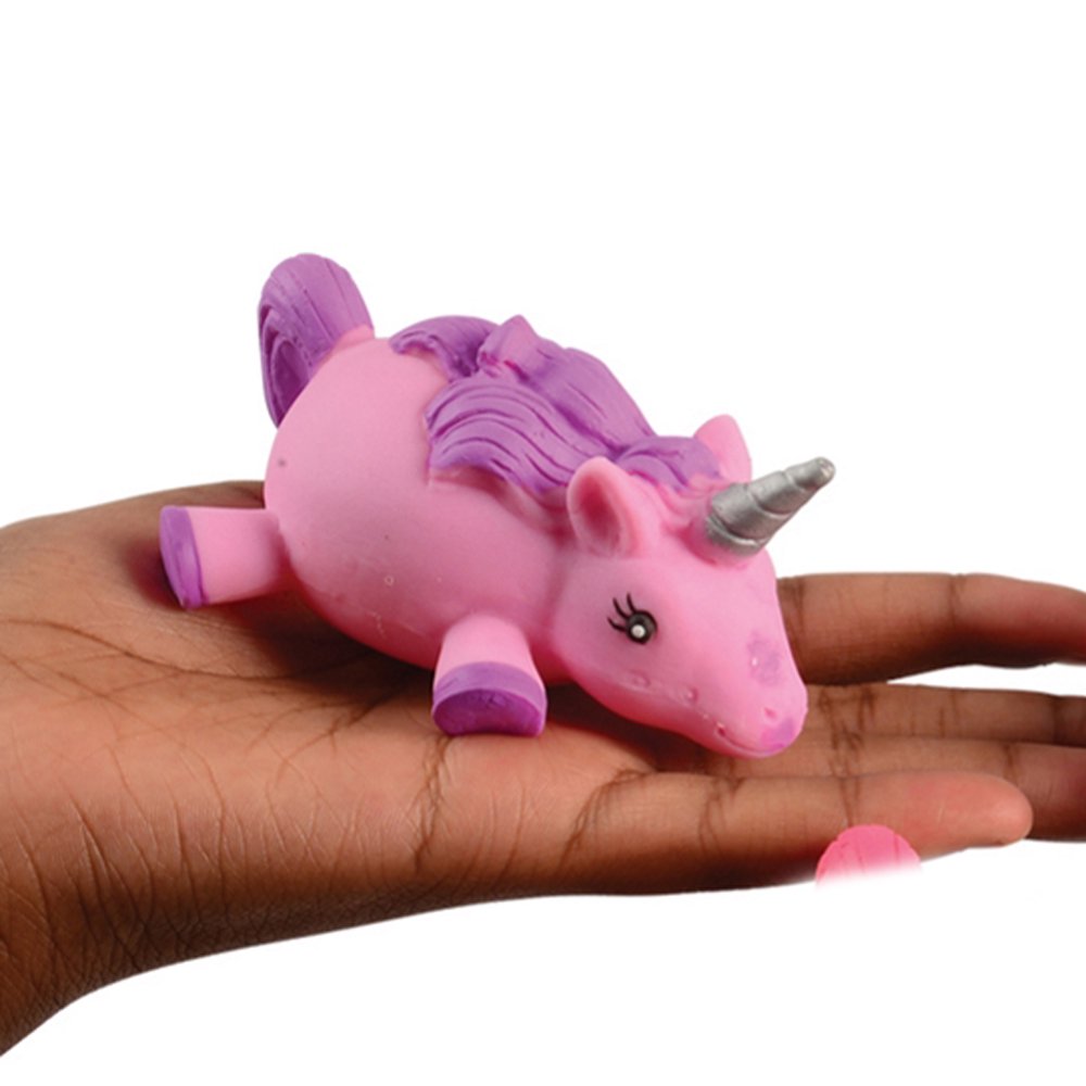 Veil Entertainment Magical Light Up Squishy Unicorn Puffer 3.75" LED