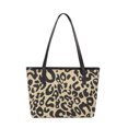 thumbnail image 1 of TRKIYQC Bolso de hombro para mujer Lingge/ Patrón de cocodrilo/ Estampado/ Diseño de leopardo Cierre de cremallera Bolso de mano de gran capacidad TRKIYQC  casual, 1 of 6