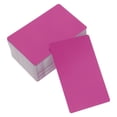thumbnail image 1 of Homoyoyo 200Pcs Ultrafine Rosy Metal Business Card Blanks Aluminum Sheets for Office Networking, 1 of 6