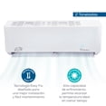 thumbnail image 1 of Minisplit Evans 2 Ton Solo Frío 220V 24000 BTU Color Blanco, 1 of 3