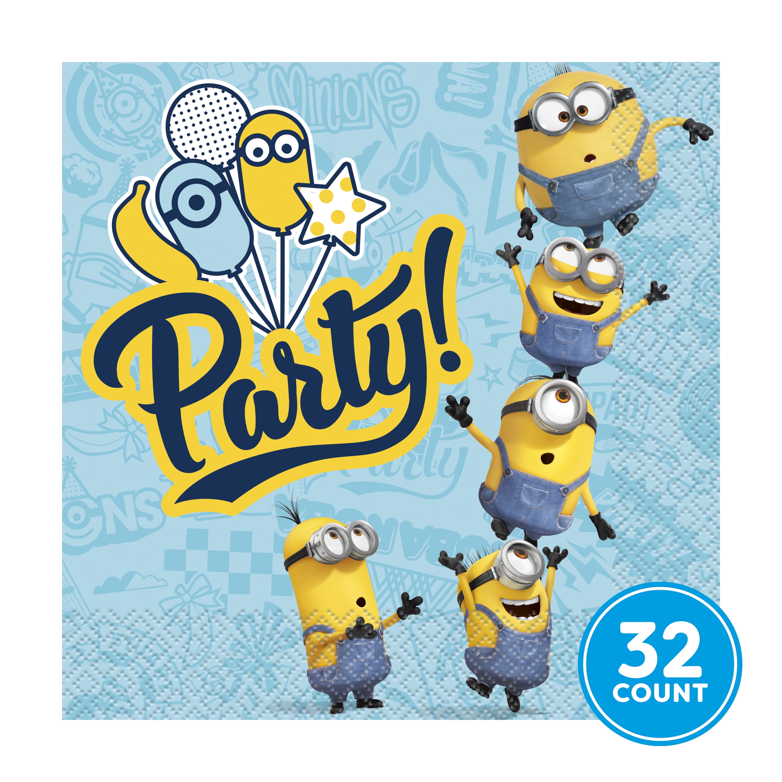 32ct Despicable Me 2 Minions Birthday Latex Balloons Party Supplies 12"