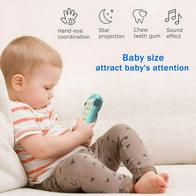 Baby Phone with Music &Light Educational Learning Toy Toddler Kids 18  Functions