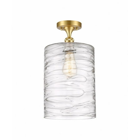 

Innovations Lighting - Cobbleskill - 1 Light Large Semi-Flush Mount In Art