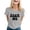 Grey, variant on Shirts for Women Graphic Tees Round Neck Half Sleeve Oversized Breathable Tops for Women Color Block Tops Casual Loose Drop Shoulder Work Business Tees