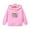 Pink, variant on Edvintorg 2-7Years Girls' Long Sleeve Hooded Sweatshirt Fall Spring Cartoons Boys Long Sleeve Pullover Tops Kawaii Clothes Children's Tracksuit