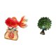 thumbnail image 5 of Escultura de carpa koi y , animal del Feng Shui chino, decoración de escritorio para entrada, oficina, dormitorio, sala de estar, estantería,, 5 of 8