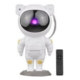 thumbnail image 1 of Lámpara de proyección Cute Astronaut Star Projector Kids Night Light Cabeza giratoria Función de temporizador alimentado por USB con control remoto para dormitorio Sala de juegos Cine en casa Romacci Lámpara de proyección, 1 of 7