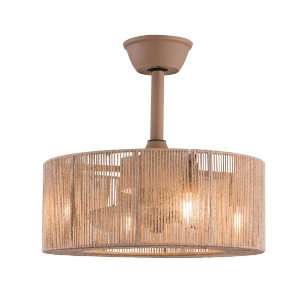 18 inch Modern Industrial Bladeless 3 Wind Speed 3 Blades Down Rod