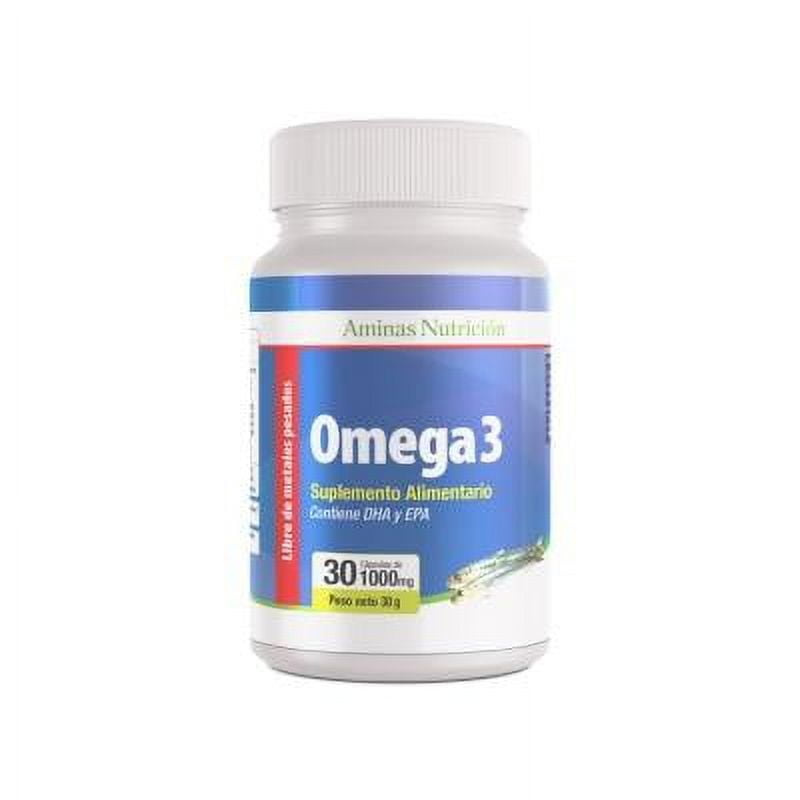 Omega 3 - Acidos Grasos Esenciales - 30 Cápsulas De 1.000Mg