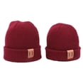 thumbnail image 4 of YAOBAMM Warm Children Cap Winter Hat Children Adult Thick Knitted Elastic Windproof Cozy Cold Resistant Solid Color Beanie, 4 of 7