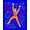 Blue, Pattern 2, variant on ODIKA 4'x6' Machine Washable Non-Slip Area Rug, Whimsical Ballet Poses Framed by Ornate Vine Hook Design High Traffic Rug, Blue, 645921