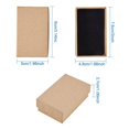 thumbnail image 5 of 48PCS Kraft Paper Gift Box Small Kraft Paper Jewelry Box Handmade Cardboard Packing Gift Box Wedding Decorations, 5 of 5