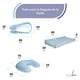 thumbnail image 5 of Pack de Bebé con Nido + Almohada de Lactancia + Cambiador Azul, 5 of 5