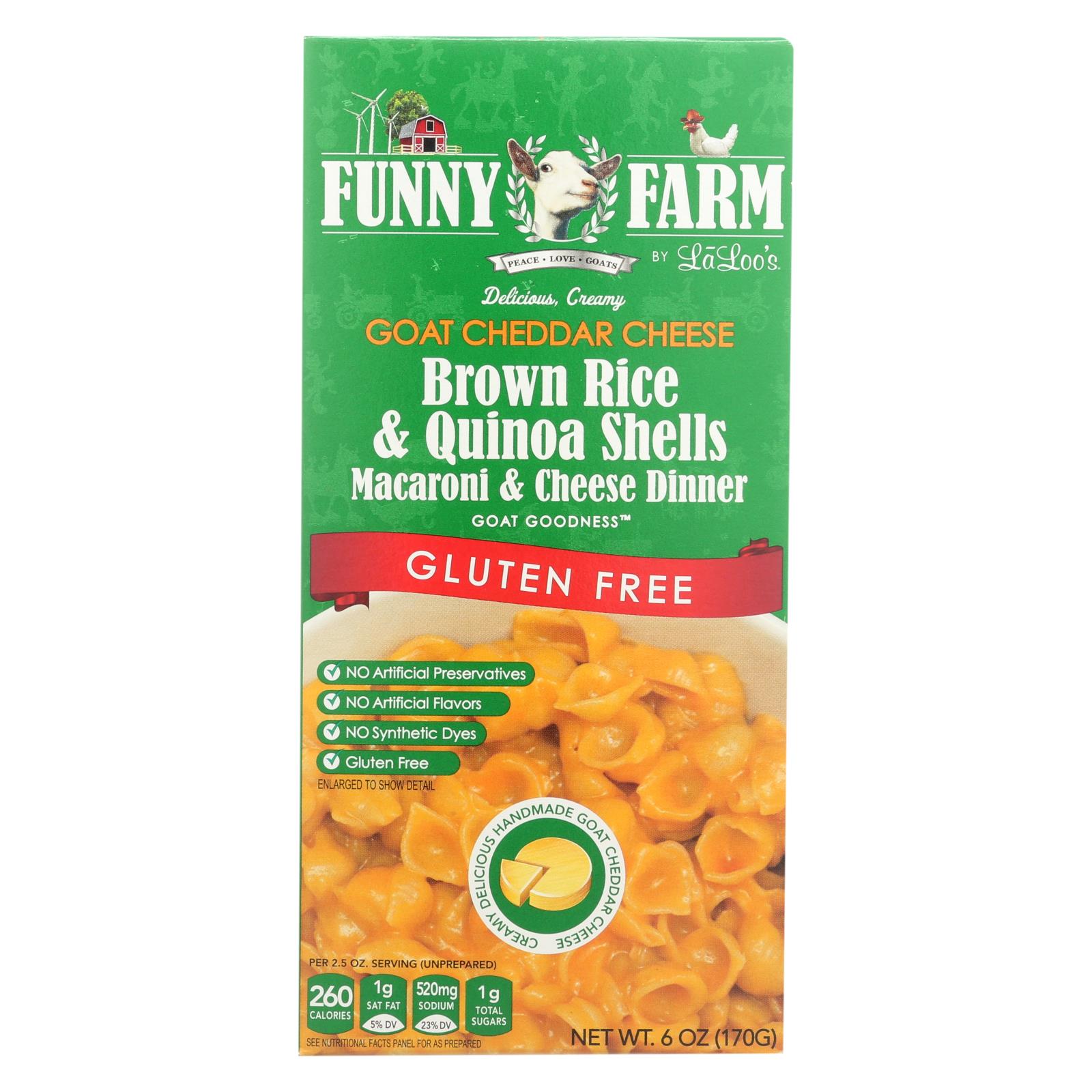 Funny Farm Mac N Cheese Goat Cheese Gluten Free Qty 1 6 Oz
