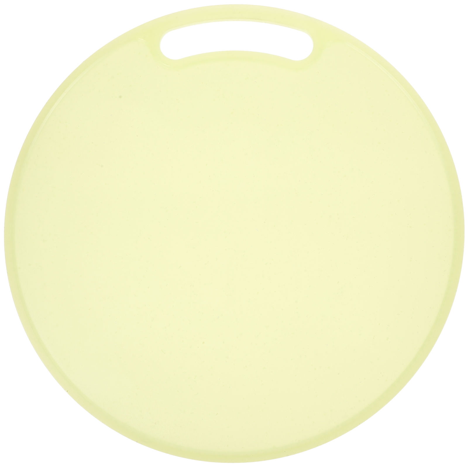 Tineasur Light Green Round Cutting Mat for Kitchen Cutting Made of Tough Reusable Plastic Material