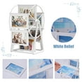 thumbnail image 6 of Qunbio Rotating Ferris Wheel Picture Frame, Vintage White Picture Frame with Space for 12 Photos, 6 of 12