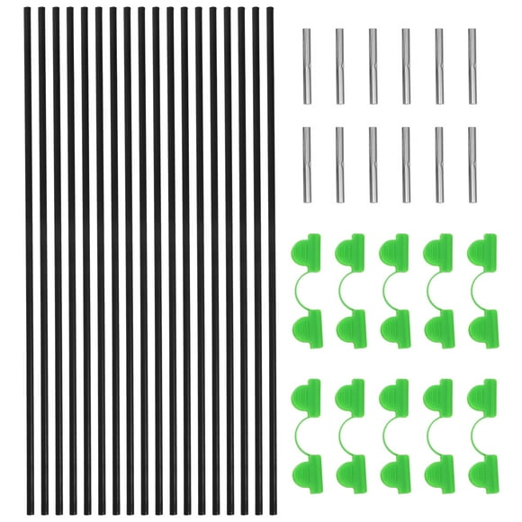 1 Set Of Garden Hoops for Raised Beds Row Cover Garden Greenhouse Hoops Set Convenient Greenhouse Hoops for Raised Beds Garden Tunnel Hoops Garden Netting Supports Hoops