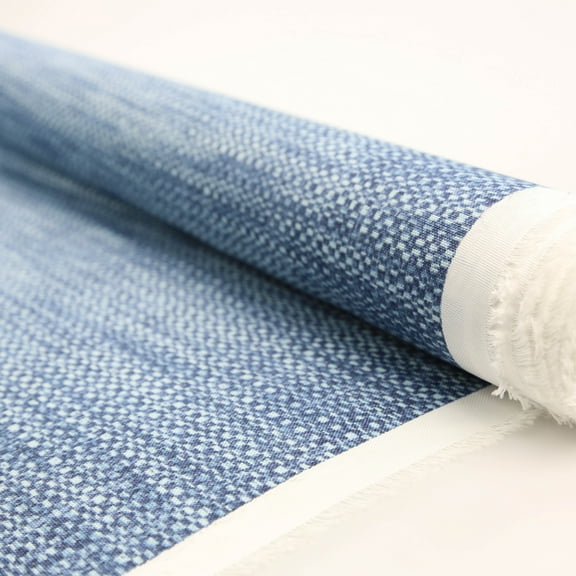 Berkshire Home 100% Polyester 54" Indoor/Outdoor Remi Denim Fabric, by the Yard