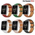 thumbnail image 1 of LEIXIUER Bracelet en Cuir Véritable pour Huawei Watch Fit 2 Bracelet de Montre Intelligente Remplacement Bracelet de Sport Rétro Accessoires Huawei Fit2, 1 of 6