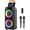 Black, variant on FanFun Karaoke Machine for Adult, Large Bluetooth Speaker with Wheels, Deep Bass Karaoke Party Speaker