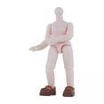 thumbnail image 1 of Paquete de 2 partes del cuerpo muñeca, modelo de , articulaciones móviles, juguetes de articulación esférica para 2 piezas Yotijar Cuerpo de muñecas, 1 of 10