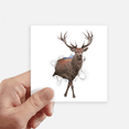thumbnail image 1 of Animal Paper Break Shocks Sticker Square Waterproof Stickers Wallpaper Car Decal, 1 of 1