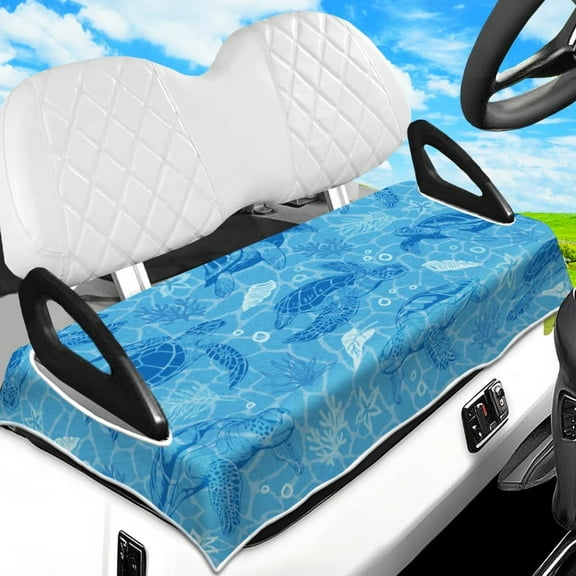 1pc Superfine Fiber Golf Cart Seat Cover Turtle 785x1300mm