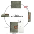 thumbnail image 4 of LOUEBICA Small Wallets for Women Leather Bifold RFID Blocking Card Holder Compact Wallet Women with Zipper Coin Pocket, 4 of 7