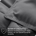 thumbnail image 4 of Bare Home Goose Down Alternative Comforter Set - 3 Piece Set - Full/Double, Gray, 4 of 7