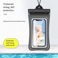 thumbnail image 4 of Funda impermeable para teléfono móvil para natación, bolsas a prueba de agua, funda de TPU para iPhone 12 Pro Xs Max XR X 8 7 Galaxy S10, 4 of 5