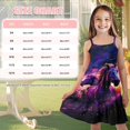thumbnail image 5 of Uourmeti Girls Cute Sundress Highland Cattle Print Spaghetti Strap Dresses for Summer Sleeveless Beach Midi Tank Dress Casual Party Home Playwear 3-4t, 5 of 7
