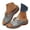 Grey, variant on Womens Orthopedic Sandals Arch Support Wedge Platform Shoes Summer Casual Slides Beige 6.5