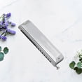thumbnail image 2 of IFANLANDOR 1Pc 16 Hole Plated Silver Harmonica Instrument for Complex Music Playing, 2 of 5
