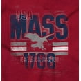 thumbnail image 2 of Massachusetts MA Vintage Eagle Cool Men's Graphic T Shirt Tees Brisco Brands S, 2 of 6