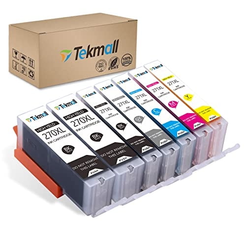 Cartuchos de tinta TekMall PGI-270XL CLI-271XL para impresora PIXMA