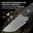 thumbnail image 5 of Kizer Quartz Fixed Knife AEB-L Blade G10 Handle With Sheath 1086A2, 5 of 7