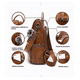 thumbnail image 4 of Bolsa Mujer/niñas Mochila De Mujer Casual 3 Estilo+cartera marron, 4 of 5