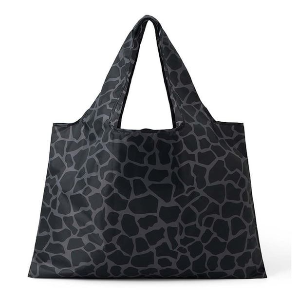 Bolso para Mujeres Ligero, Portátil, Bolso de Compras Plegable, Bolso Impreso de Gran Capacidad, Bolso de Hombro Reutilizable de las Mujeres