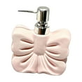 thumbnail image 3 of Bow Lotion Dispenser Soap Bottle Hand Soap Jar with a Decorative Cute Bow Shape for Bathroom Vanities and Kitchens, 3 of 7