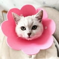 thumbnail image 2 of Cônes de Récupération pour Chat avec Design Floral, Collier Doux pour la Guérison des Plaies, Cône Protecteur après Chirurgie, Colliers Élisabéthains, 2 of 5