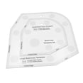 thumbnail image 1 of Rongfmy Bowl Cozy Template Cutting Ruler Set Pattern L L, 1 of 9